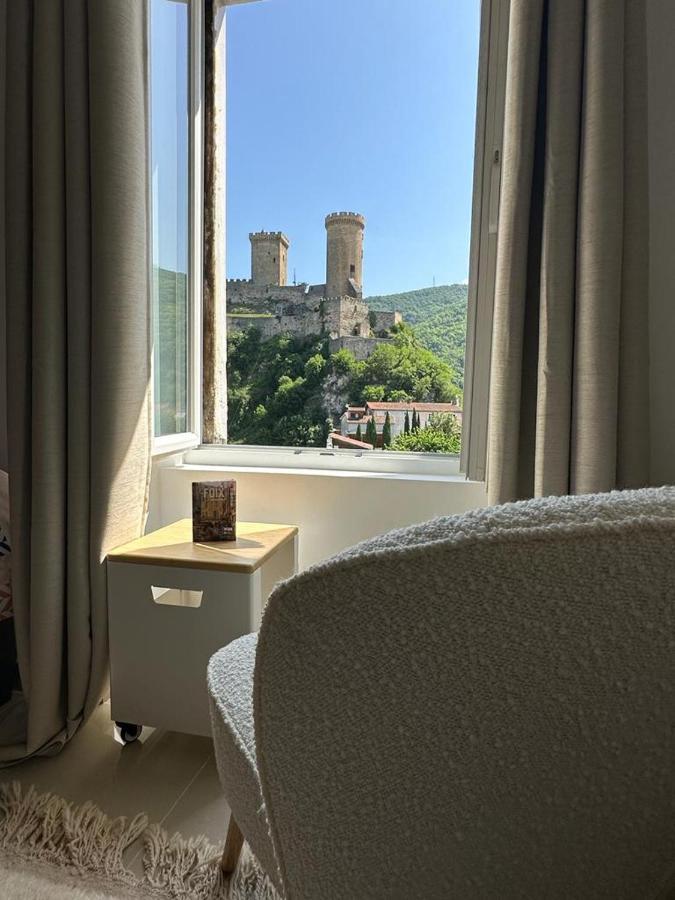 Cocoon 52 M2 New, Beautiful View Castle And Mountain Apartment Foix Exterior photo